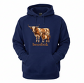 Beesbok Navy Hoodie Mockup