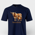 Beesbok Navy Tee - Updated Logo