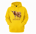 Beesbok Yellow Hoodie - Large Logo