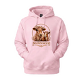 Beesbokkie Floral Logo on Pink Hoodie