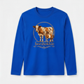 beesbokkie Full-Body Logo on Blue Shirt