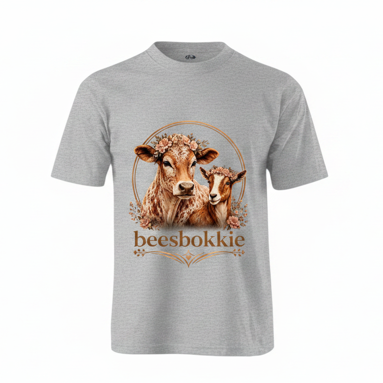 Beesbokkie Grey T-Shirt
