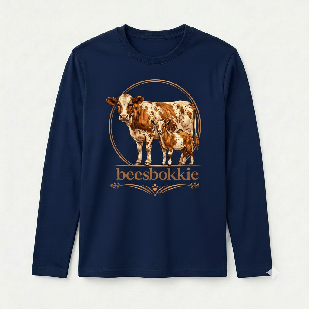 beesbokkie Logo on Navy Shirt