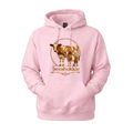 Beesbokkie Logo on Pink Hoodie