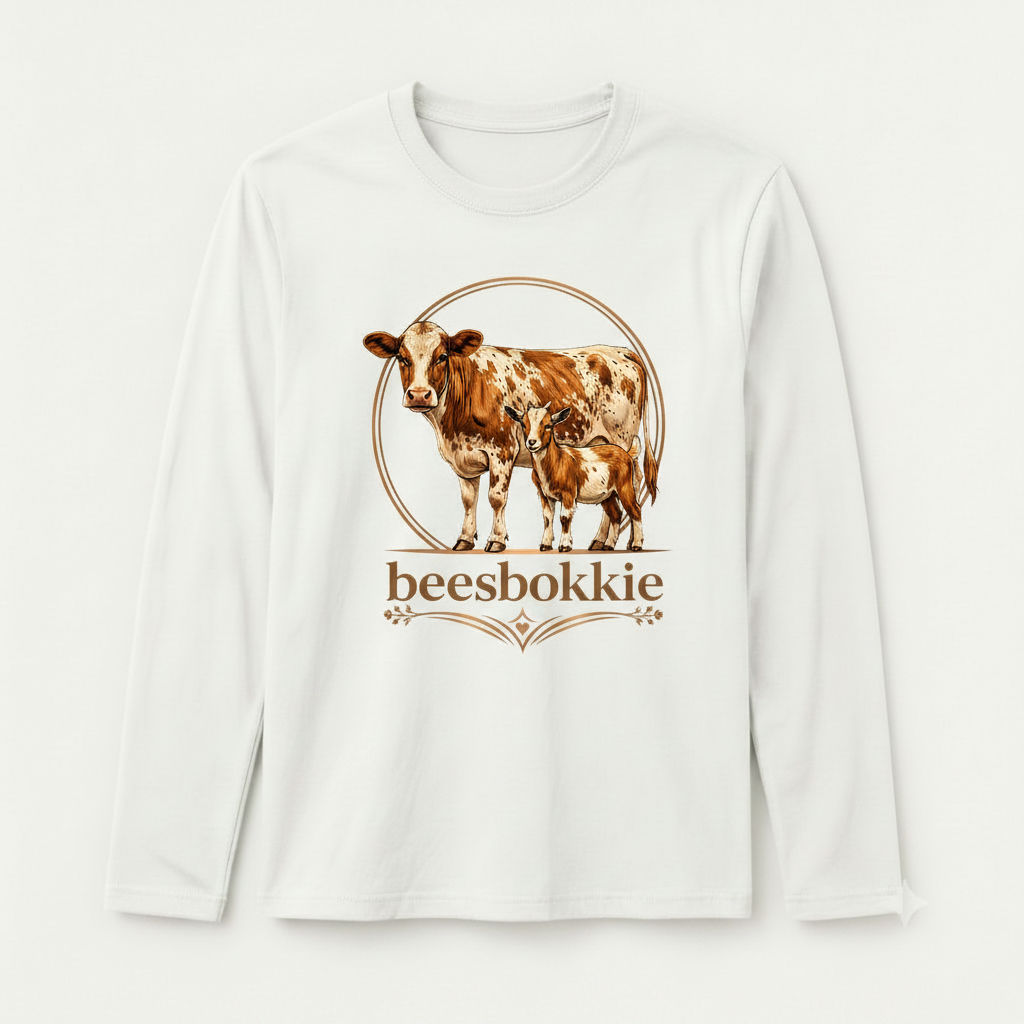 beesbokkie Logo on White Shirt