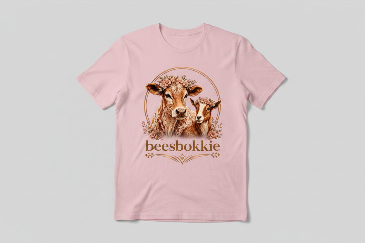 Beesbokkie Pink T-Shirt