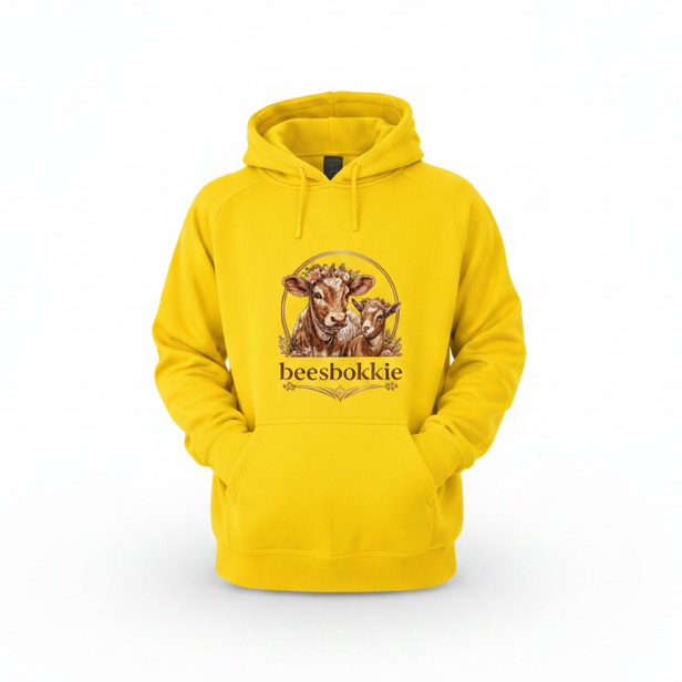 Beesbokkie Yellow Kids Hoodie