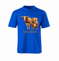 Mens beesbok Classic Short Sleeve - Royal Blue