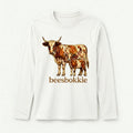 Boys beesbokkie Classic Long Sleeve Shirt – White