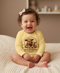 Girls beesbokkie Baby Grow - Yellow