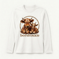 Boys beesbokkie Long Sleeve Shirt – White
