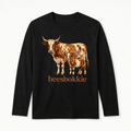 Boys beesbokkie Classic Long Sleeve Shirt – Black