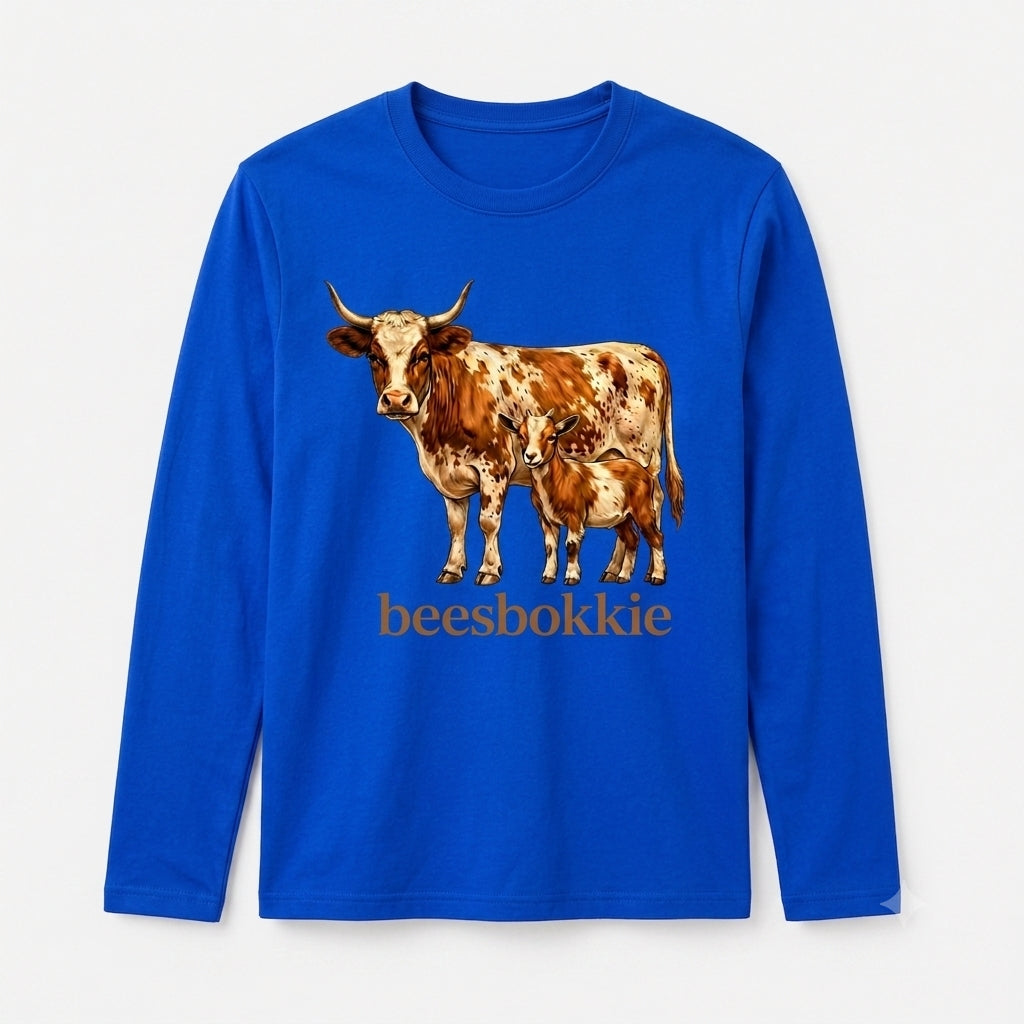 Boys beesbokkie Classic Long Sleeve Shirt – Royal Blue