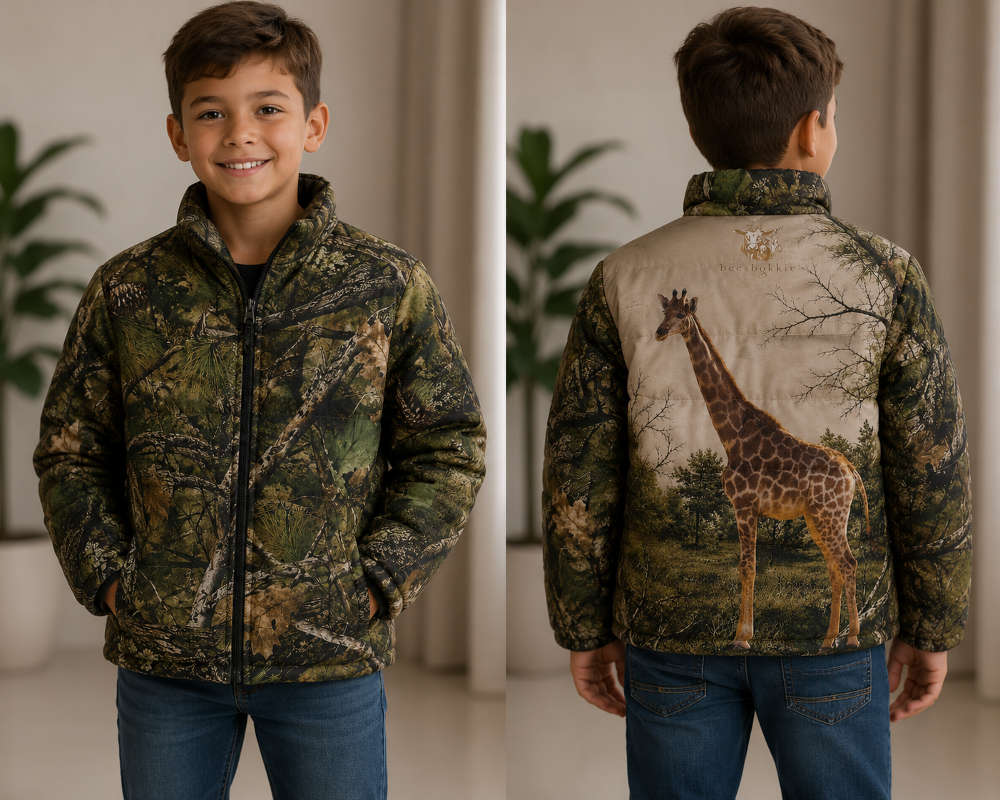 Jacket Giraffe Kids