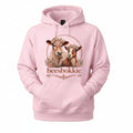 Ladies beesbokkie Hoodie Pink