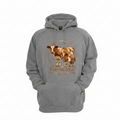 Ladies beesbokkie Classic Hoodie Grey