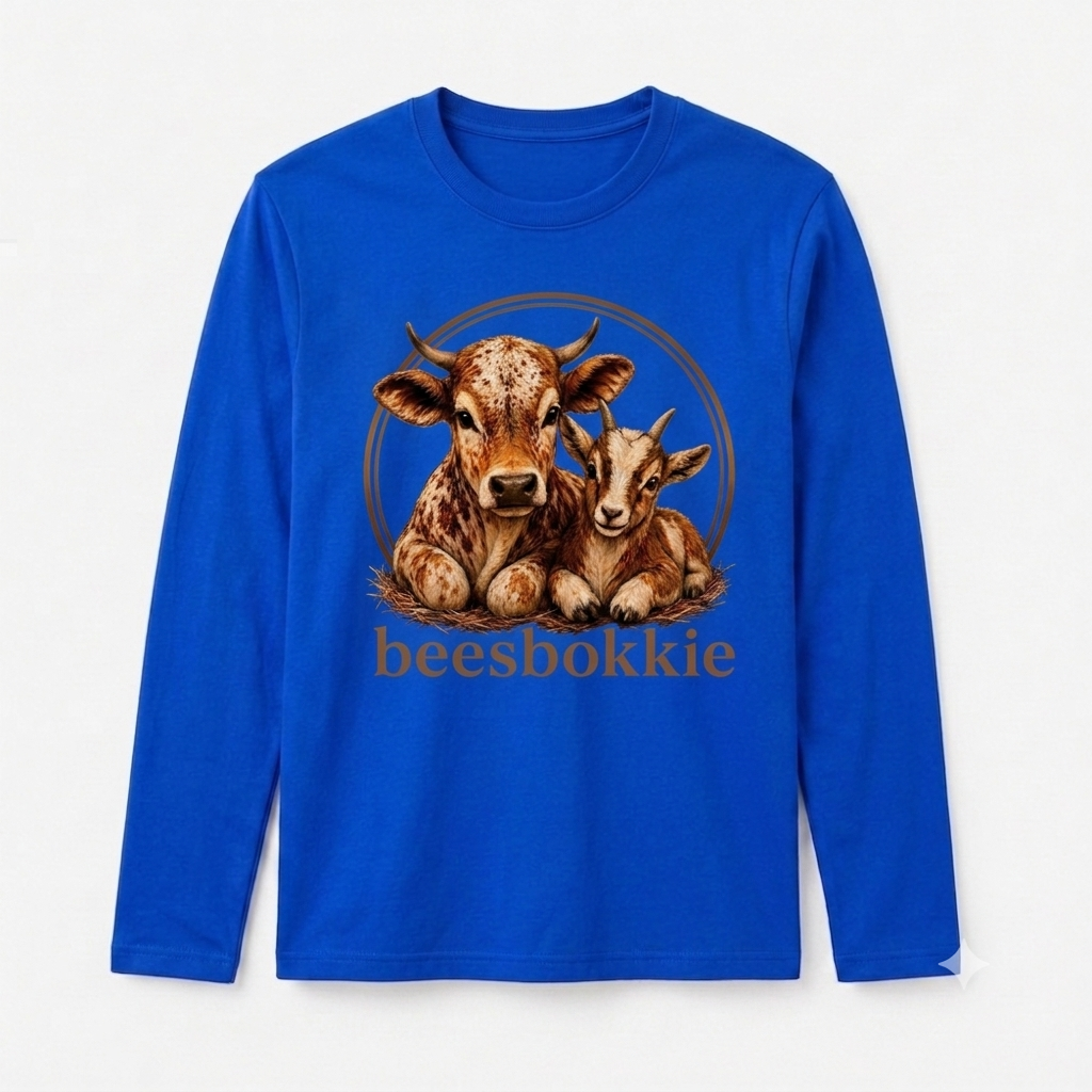 Boys beesbokkie Long Sleeve Shirt – Royal Blue