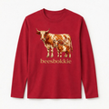 Boys beesbokkie Classic Long Sleeve Shirt – Red