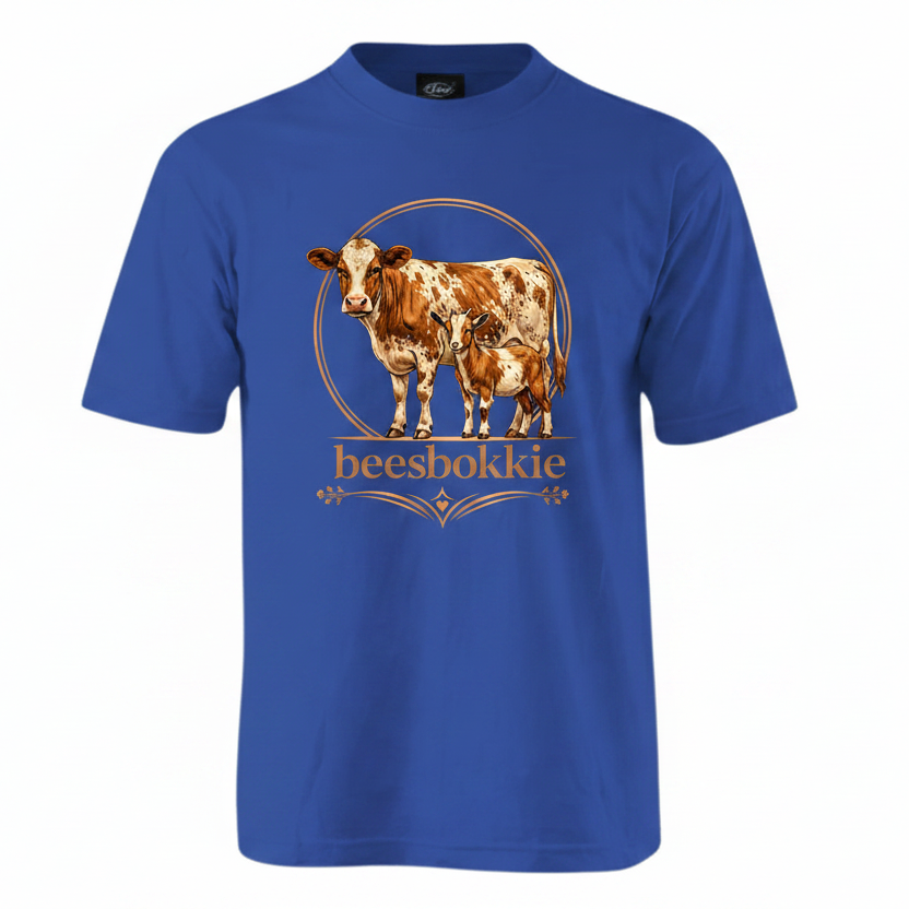 Royal blue beesbokkie tee
