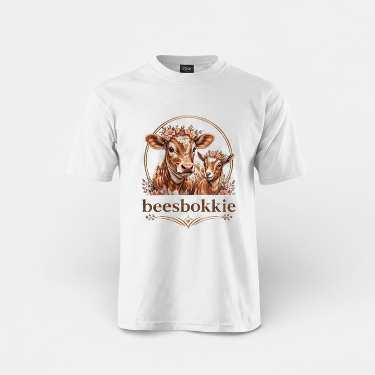 Girls beesbokkie Short Sleeve Shirt – White