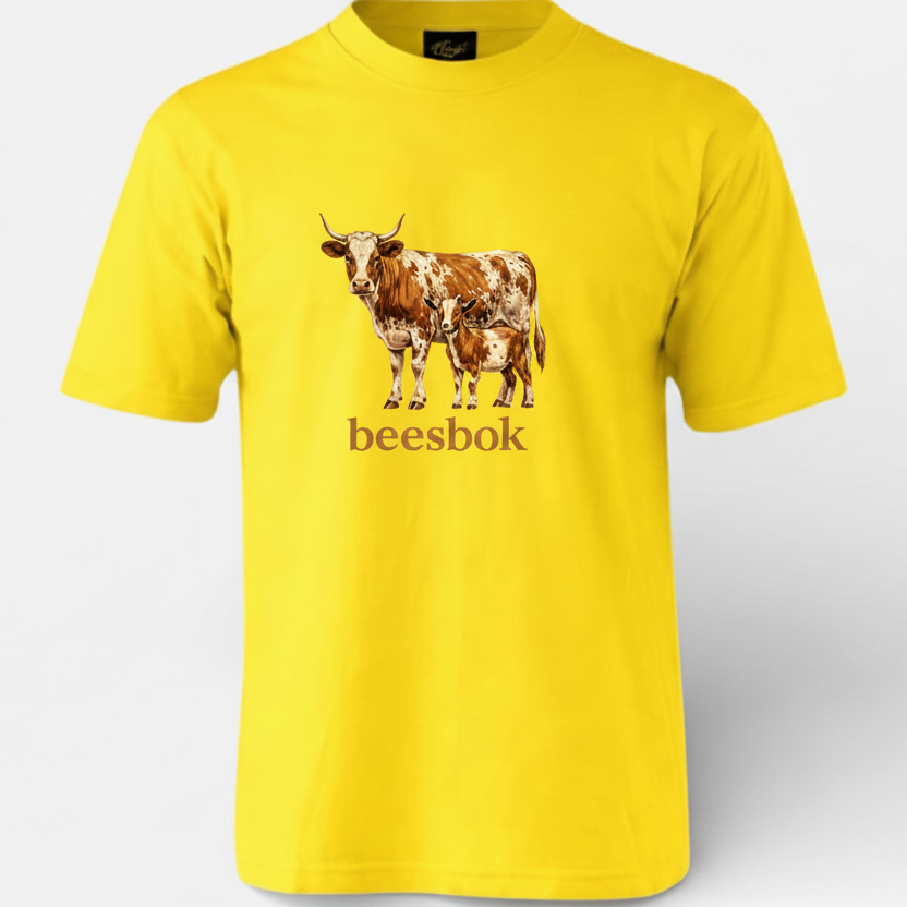 Yellow beesbok tee